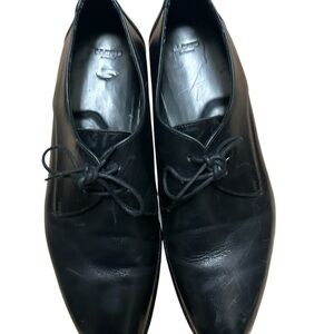 Lloyd of Germany Classic men Black Leather Oxfords shoes, size 11